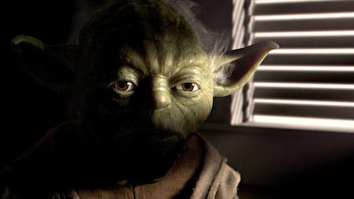 Wise master Yoda