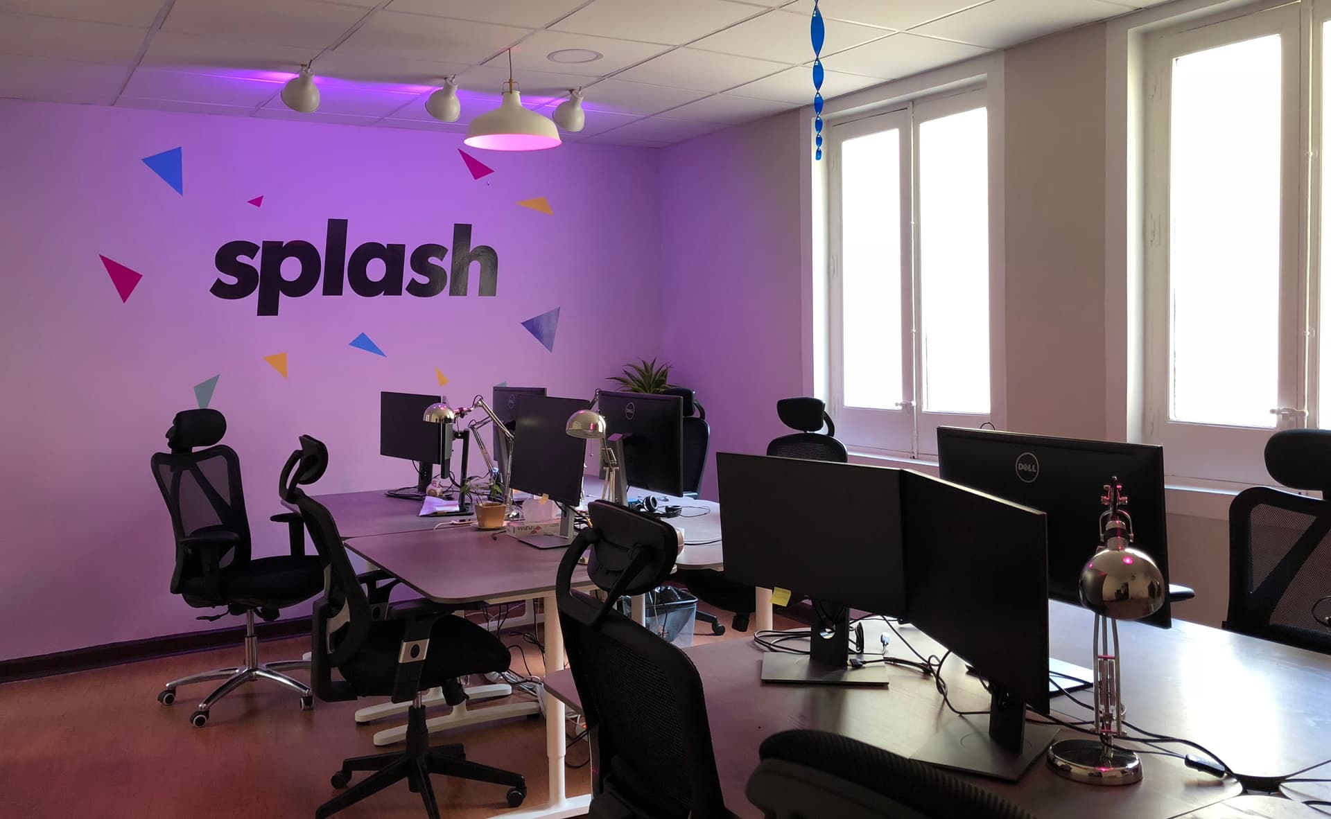 The Madrid office in 2018