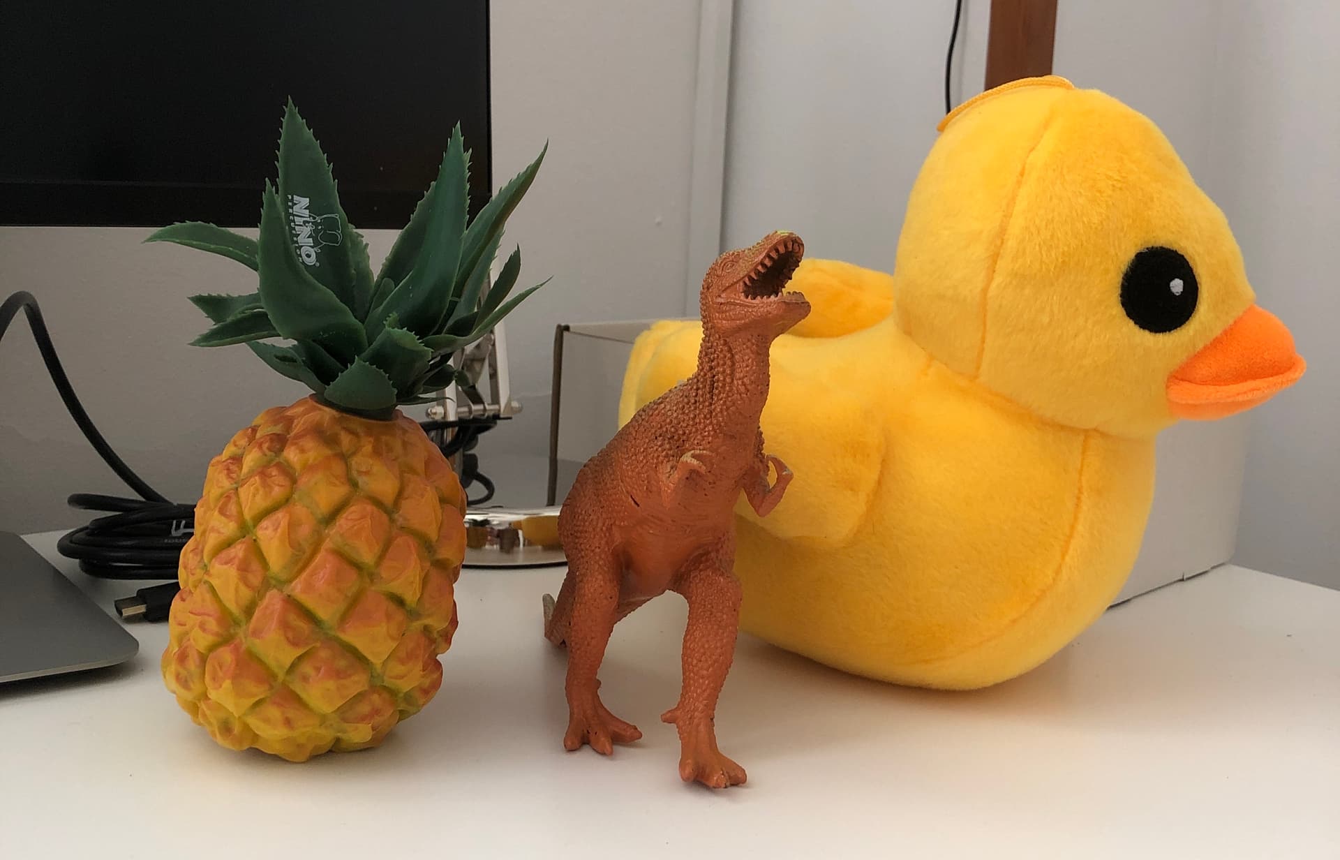 The random mascots that became part of the Madrid office culture